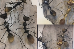 Myror, blandteknik